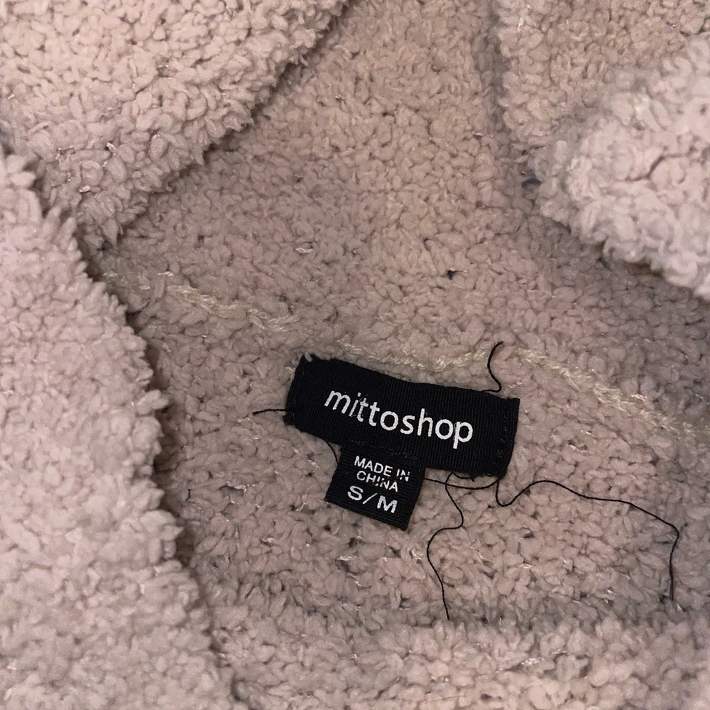 Mittoshop Cream and Black Striped Turtleneck Sweater - Picture 2 of 3